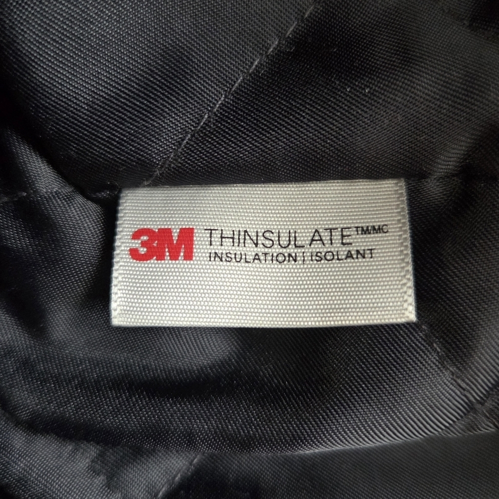 L.L. BEAN Lambswool Thinsulate Navy Duffel Toggle Coat Size 14 Petite - Picture 11 of 12